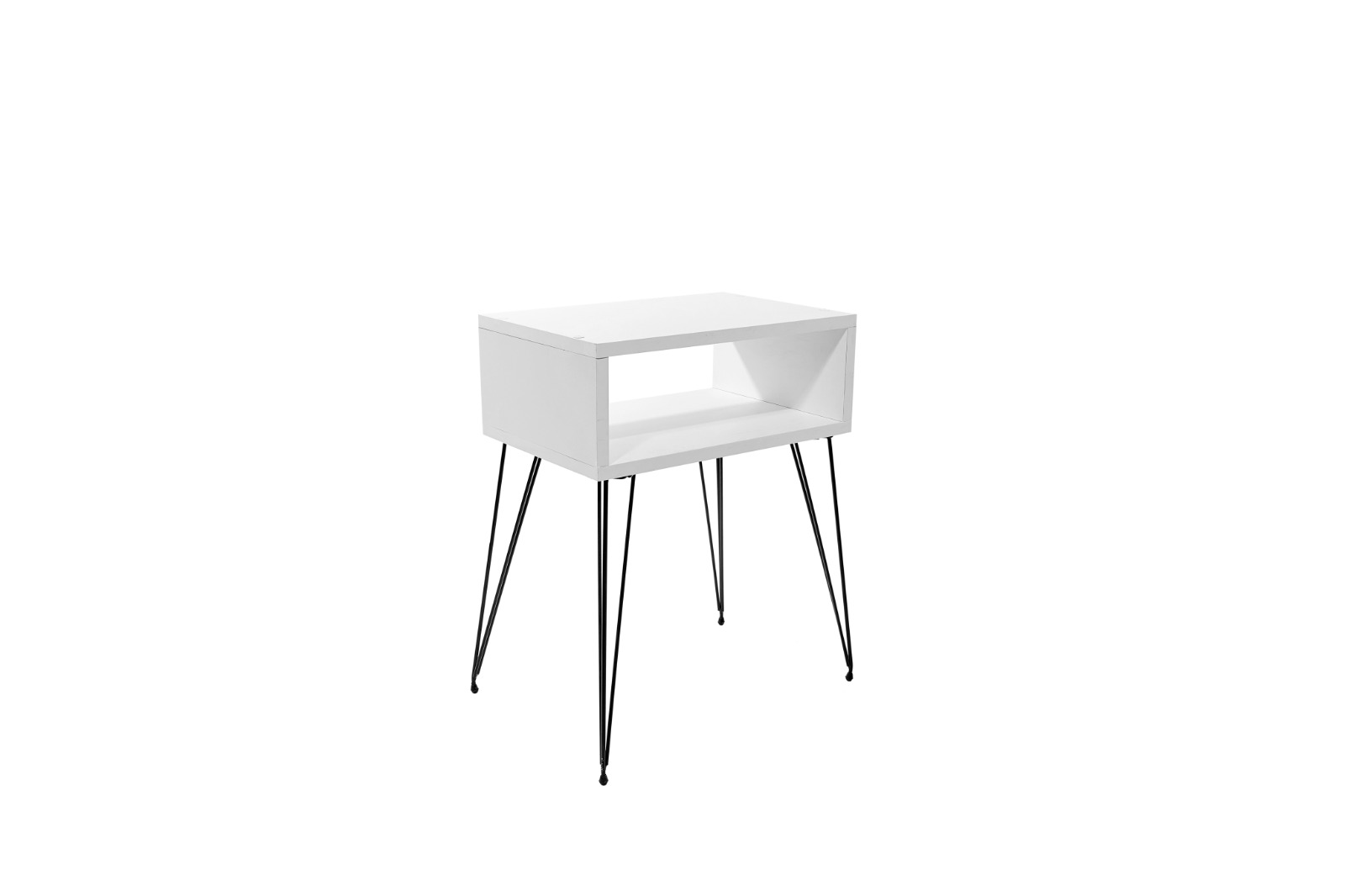 BED SIDE TABLE  | WHITE